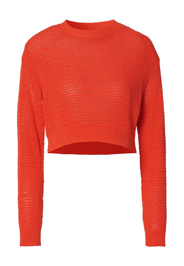 PABLO - Strickpullover - tangerine tango