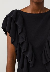 Odd Molly MYLA - T-shirt imprimé - almost black