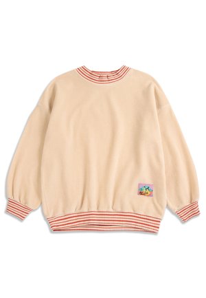 Bobo Choses, TAXI SAURUS TAG UNISEX - Sweatshirt - light yellow