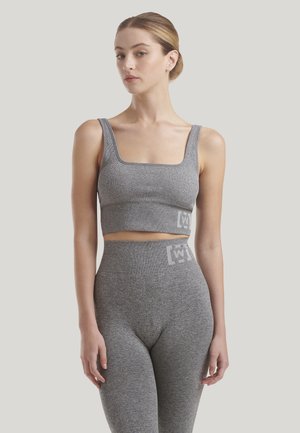 SHAPING ATHLEISURE - Bustier  - grey melange