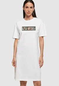 Merchcode LAS SLIT TEE  - Dzsörzéruha - white