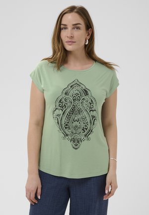 BPZALLY  - T-shirt con stampa - green bay