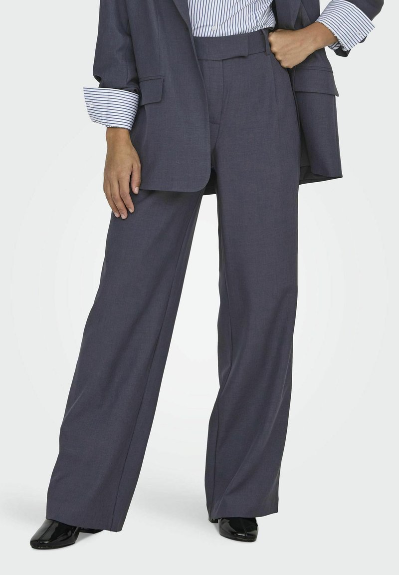 ONLY LINDA GERADE GESCHNITTEN - Broek - night sky