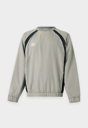 Umbro, Суитшърт - neutral gray/black/brilliant white
