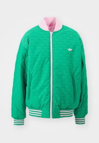 Blusão aviador - green/true pink