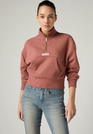 GRAPHIC SARA ZIP - Felpa - crushed berry