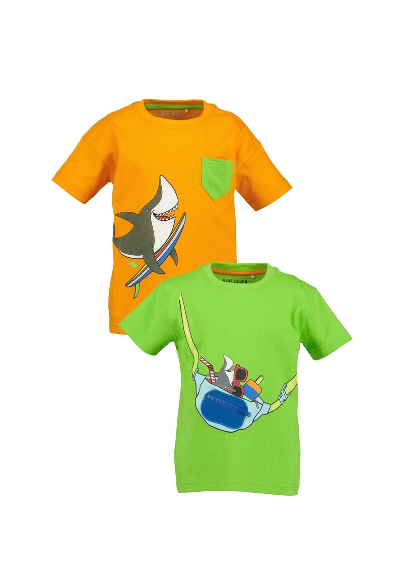 BLUE SEVEN T-shirt print groen BLUE SEVEN T-shirt print groen