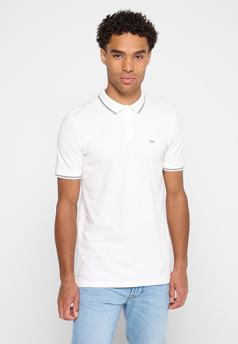 Lee Poloshirt wit