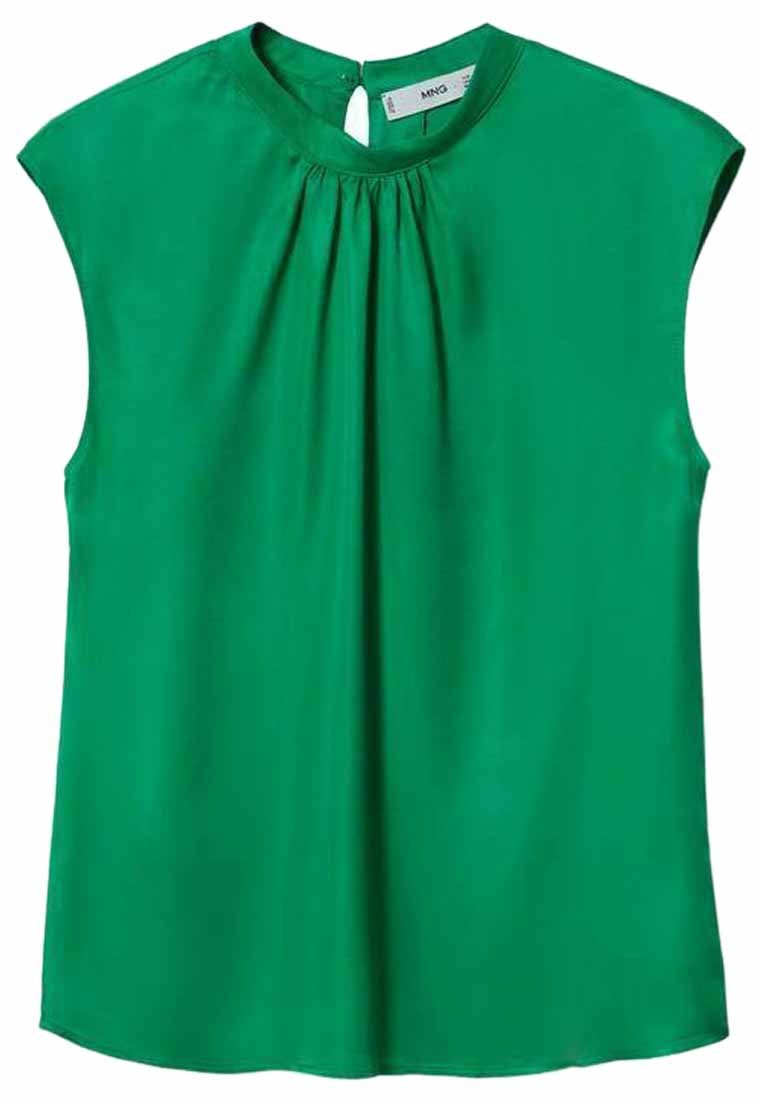 Mango Blouse groen