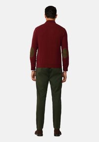 Hackett London Strickpullover - burgundy red