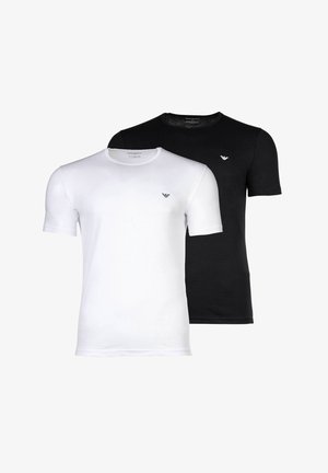 Emporio Armani, 2-PACK CREW NECK T-SHIRT - Camiseta interior - black/white
