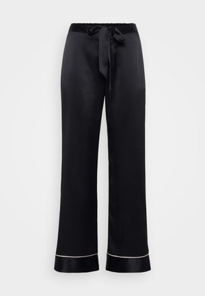 LOUNGE TIE UP - Pidžaama alumine osa - black