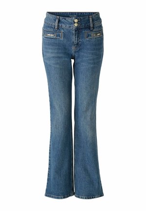 Oui Bootcut jeans - darkblue denim