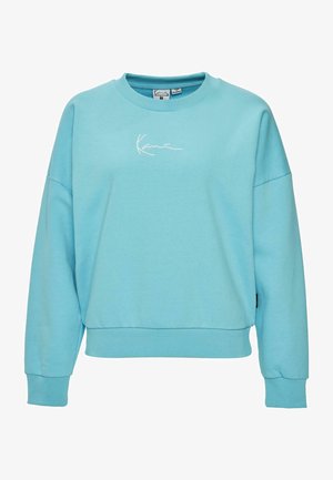 Karl Kani SIGNATURE CREW - Melegítőfelső - light blue