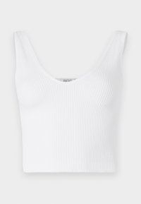 EASY V NECK CAMI - Top - white