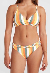 O'Neill - CRUZ - Bikinialaosa - orange multistripe Pienoiskuva 1