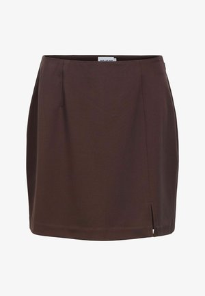 Object, Mini OBJLISA - Jupe crayon - seal brown