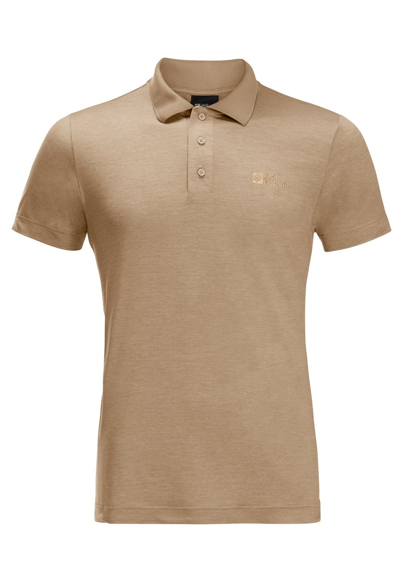 Jack Wolfskin Poloshirt bruin Jack Wolfskin Poloshirt bruin