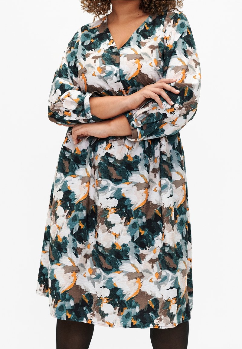 Zizzi Freizeitkleid - green