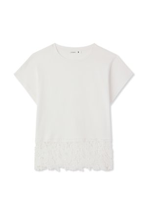 Terranova, T - T-shirt con stampa - bianco lana