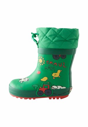 Next, CUFF WELLY WELLIES - Gummistiefel - green farm