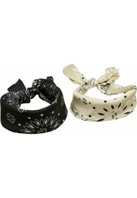 BANDANA UNISEX 2 PACK - Foulard - black lemon