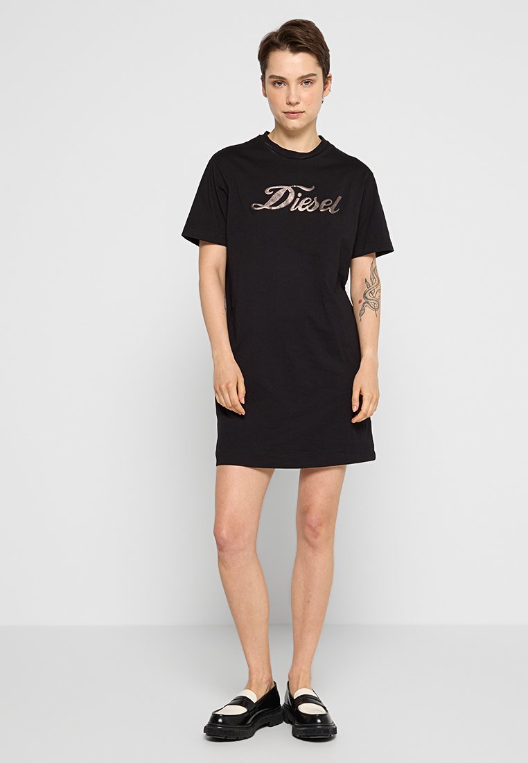 Diesel Jerseyjurk zwart
