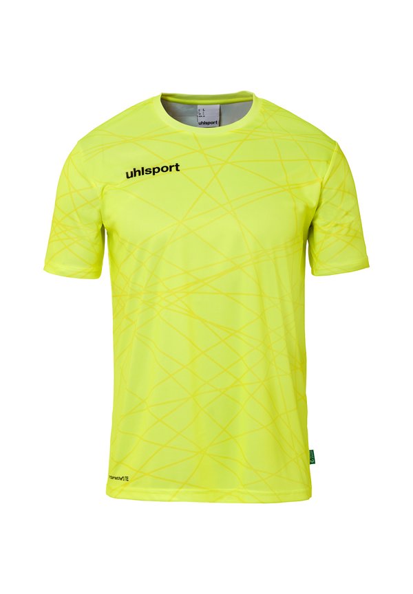 TRAININGS PREDICTION - Sport T-Shirt - fluo gelb
