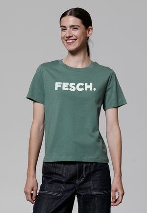 T-shirt print - green bay