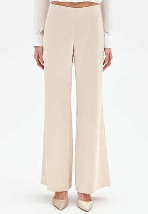 A PALAZZO IN  CHIARO - Pantalon classique - beige light