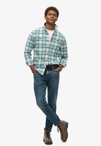 Superdry & Co Overhemd - blue check
