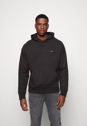 Calvin Klein COMFORT UNISEX - Felpa con cappuccio - black