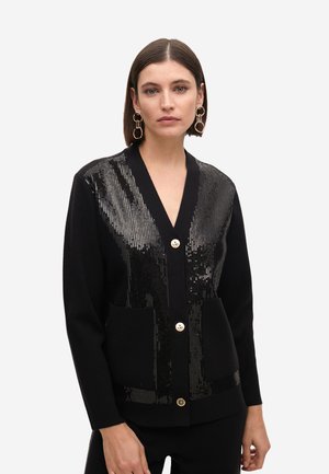 Chaqueta de punto - black