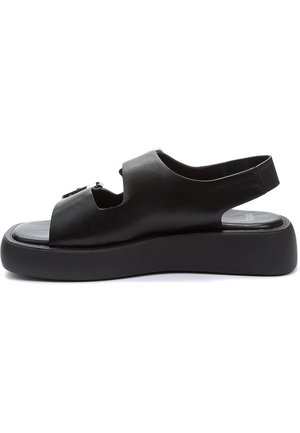 Platform sandals - black