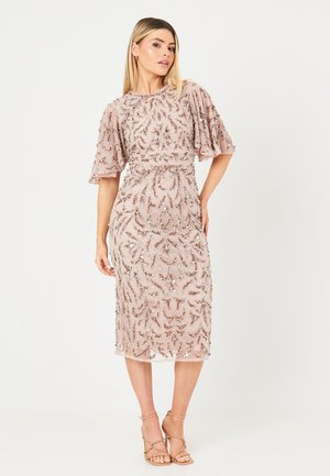 BEAUUT EMBELLISHED SEQUINS  - Cocktailkjole / festkjole - frosted pink