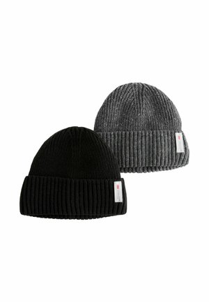 2 PACK   - Căciulă - black   charcoal grey