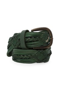 VENEZIA Gevlochten riem - green