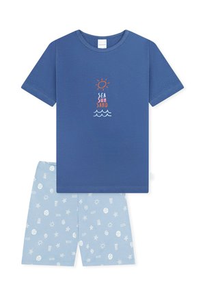 SET - Nachtwäsche Set - dunkelblau