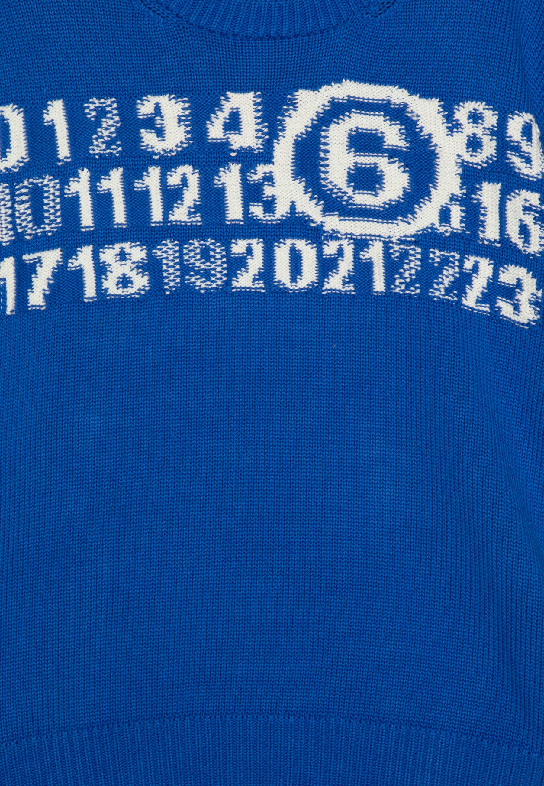 MM6 Maison Margiela キュロット ネイビー レディース MM6 Maison Margiela UNISEX - Jumper - bright blue/blue - Zalando.co.uk