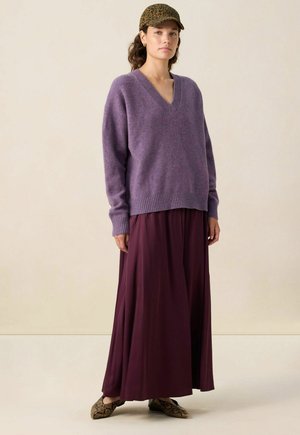 Jupe longue - dunkellila