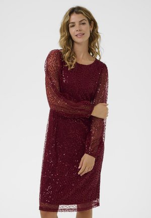 SHIMA - Rochie cocktail/Rochie petrecere - cabernet
