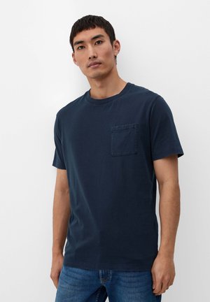 s.Oliver MIT USED WASCHUNG - T-shirt basique - navy