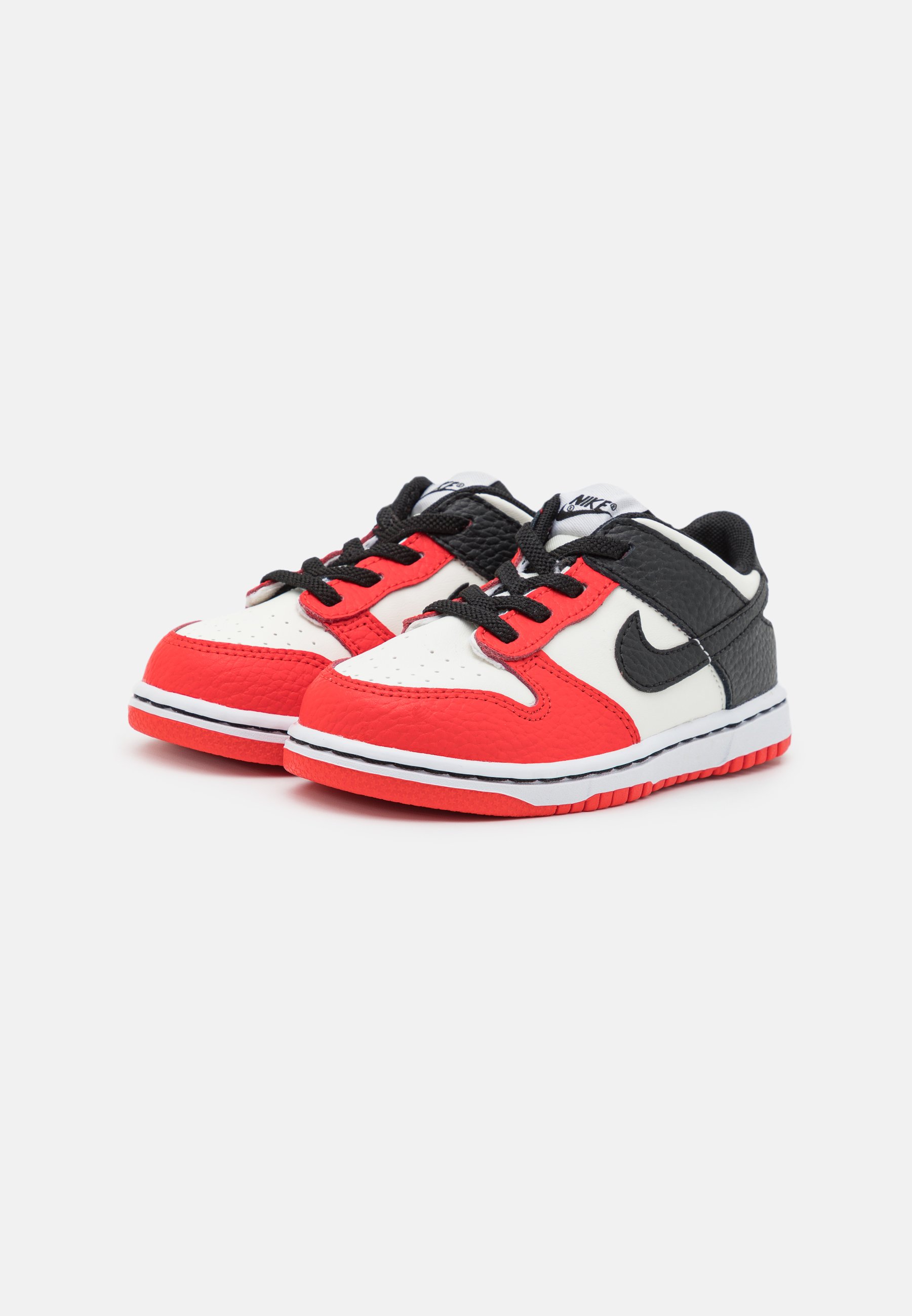 Nike Sportswear DUNK - Sneakers laag - sail/black/chile red/wit - Zalando.nl