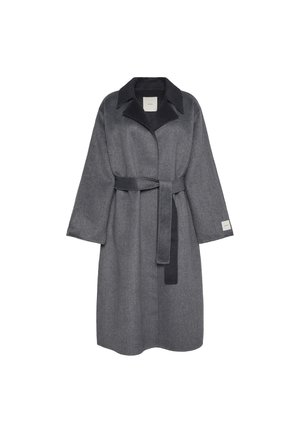 Calvin Klein, LONG WRAP COAT - Manteau classique - medium grey