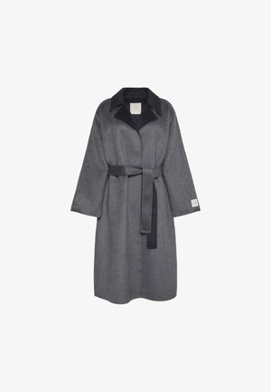 Calvin Klein, LONG WRAP COAT - Manteau classique - medium grey
