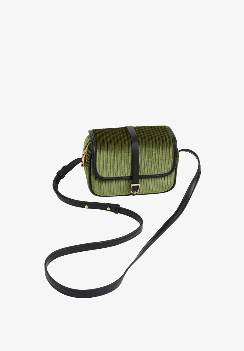 FABLE ENGLAND VIVIANNE VELVET - Borsa a tracolla - green