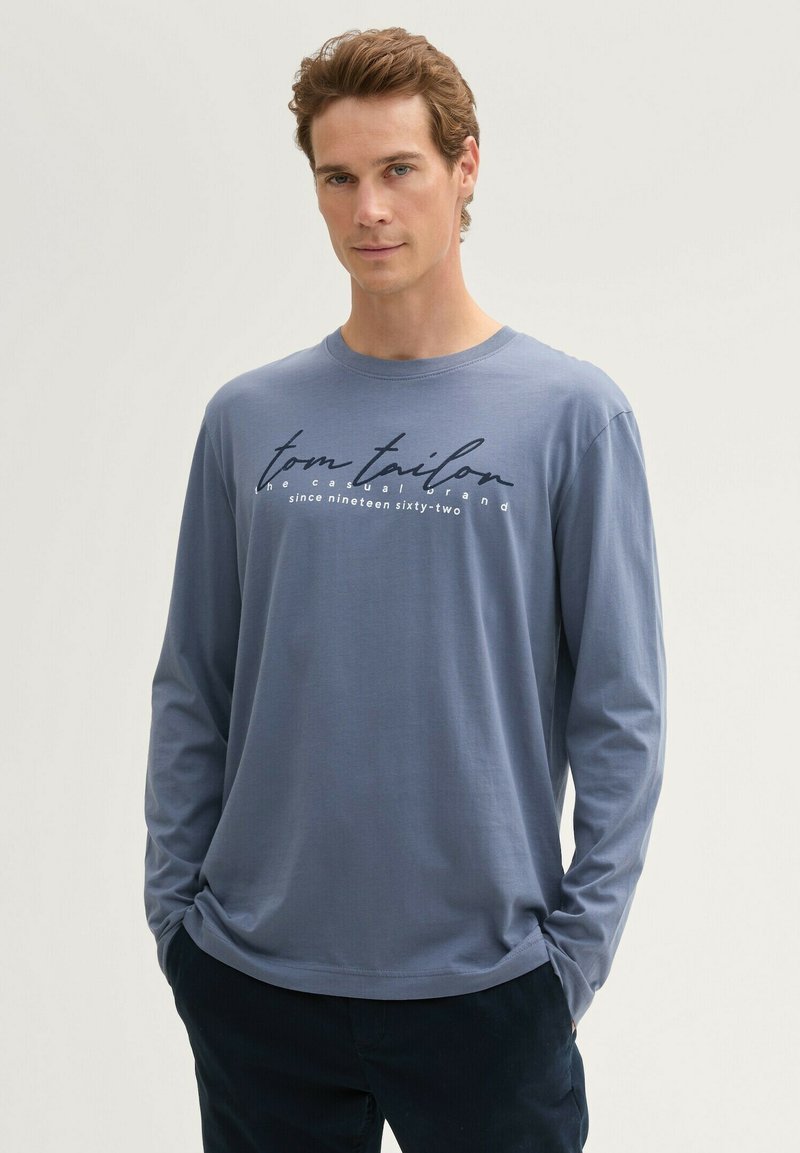 TOM TAILOR Langarmshirt - dove grey