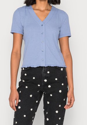 Blouse - blue