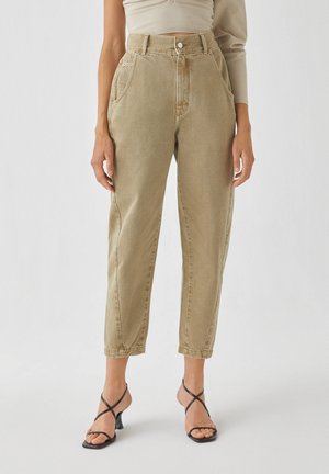 Jeans a sigaretta - khaki