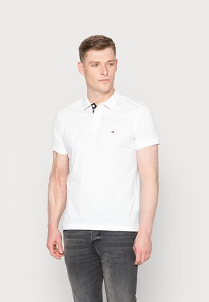 CONTRAST PLACKET REGULAR - Polo - white